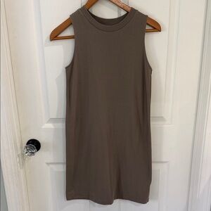 a new day Taupe Crewneck Top